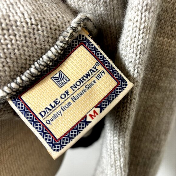 Dale of Norway Sweater USA Olympic Games Quarter Zip Henley Norwegian Wool NWOT - Picture 3 of 15